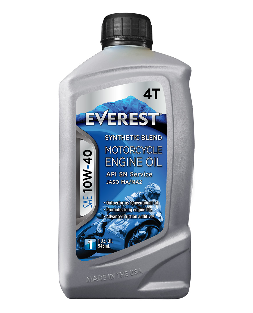 Everest 4T Motorcycle Oil 10W-40 SN
