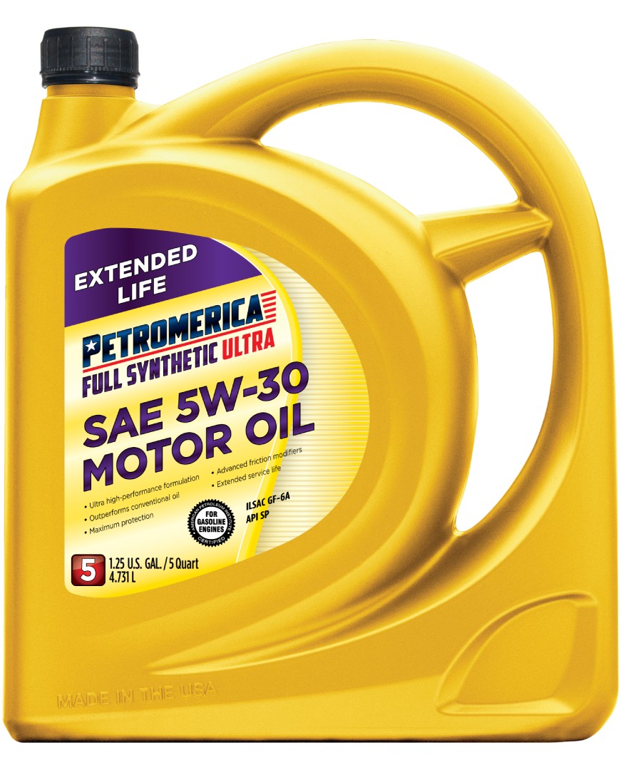Conventional 5W-30 Motor Oil: 5 Quart