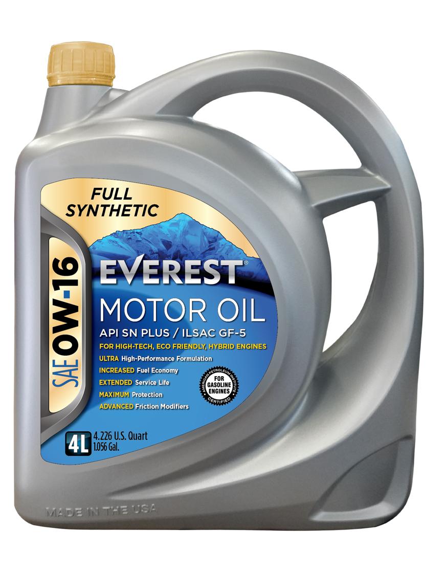 Full Synthetic 0w 16 Motor Oil